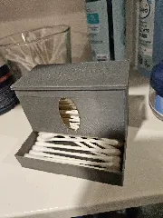 Q-Tip Box/ Holder/ Dispender