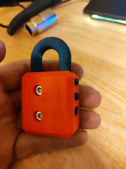 Make of Combination Lock Lock by Ricsi | Download free STL model ...