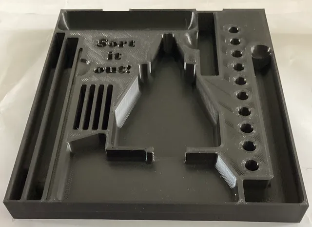 Make of Creality CR6 SE drawer organiser by Blaze3D | Download free STL ...