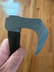 Shrunken 8x3mm magnet Axe Magnet