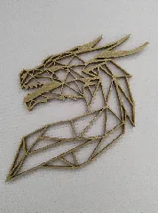 Dragon - geometrical wall art