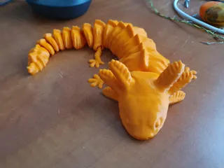 Articulated Axolotl, Strengthened arm joints