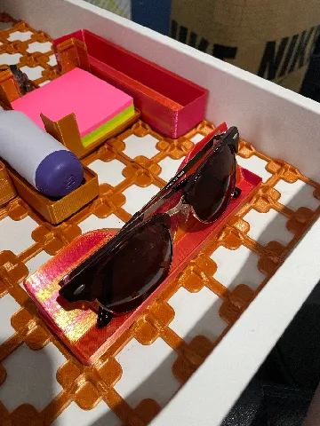 Glasses Gridfinity module by pyrho // 25.wf | Download free STL model ...