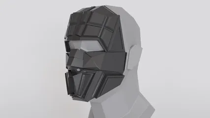 sci-fi mask by b41dur | Download free STL model | Printables.com