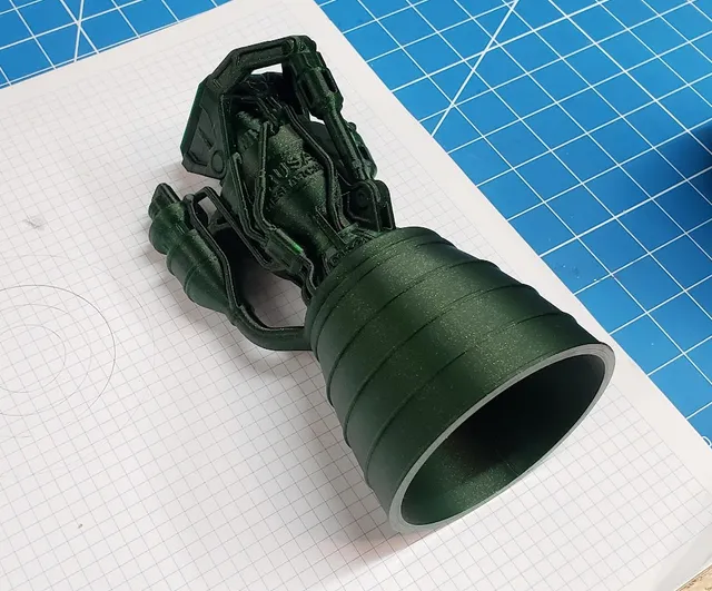 Make of Rocket Engine MK4 by Scottw86 | Download free STL model ...