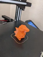 Low-Poly Cyndaquil