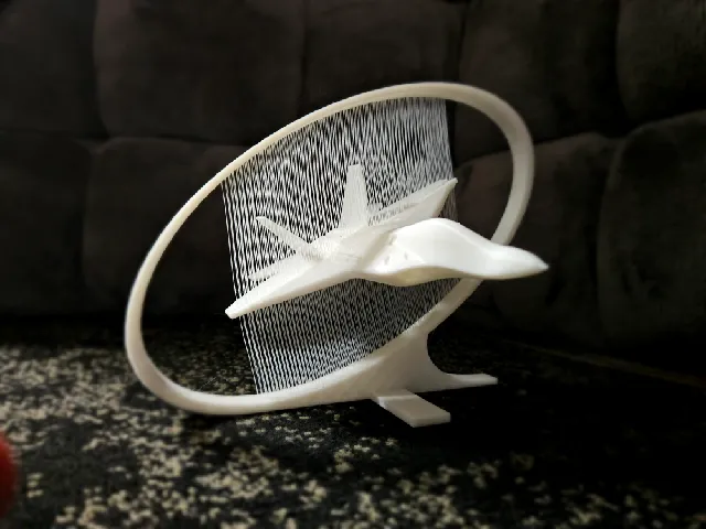 F-22 Raptor - String art display - Face by Raskal | Download free STL ...