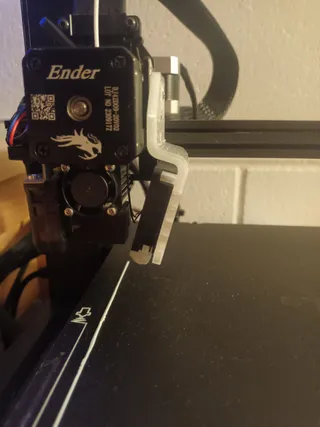 Ender 3 V3 SE Lightweight Fan Shroud by Sand, Download free STL model