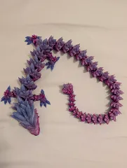 Articulated Crystal Dragon by Saber3D