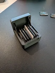 Remixed Hinged SD Card Box - Gridfinity compatible