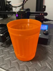 Vase Mode Trash Can