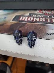 Low Poly Skull Drawstring Beads