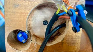 Parametric Cable strain relief clamp for electrical devices