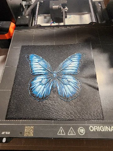 Butterfly HueForge by Additive Atom | Download free STL model ...