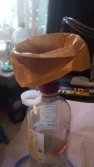 Funnel for PET Bottle with tunnel for escaping air BEST REMIX Easy Print!