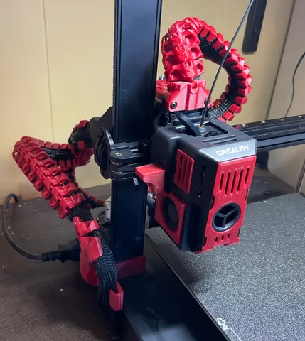Spine Cable Chain - Ender 3 V3 KE/SE by Lite | Download free STL model ...