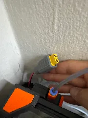 XT60H connector housing with strain relief