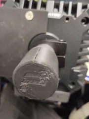 Fanatec Axe Cover wit logo