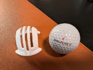 Golf Ball Marker - Three Line