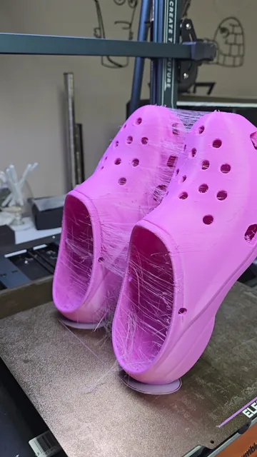 Make of Crocs Shoes - Fully 3d-printed by 3DandTeePrinting | Download ...