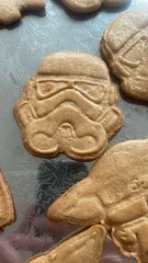 star wars cookie cutter and stamps set of 12