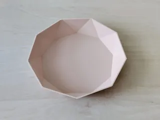 LowPoly Polygonal Bowl