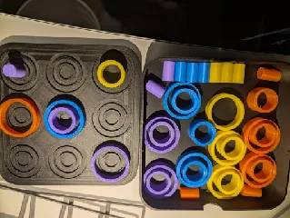 OTRIO game, portable