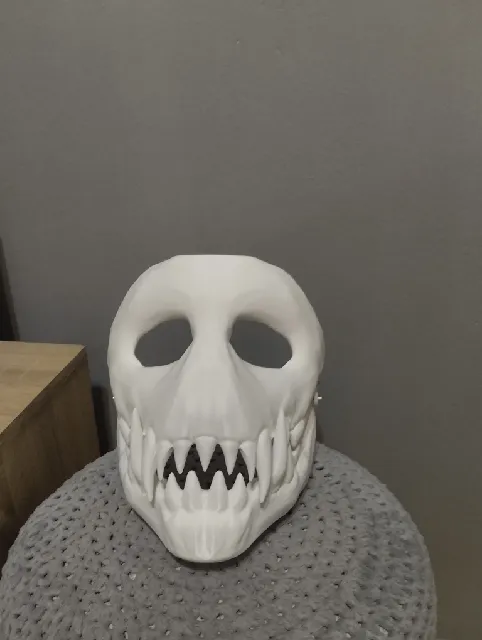 Make of Skully the articulated mask by Bobek | Download free STL model ...