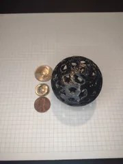 Thick Voronoi Squeeze Ball (TPU test print)