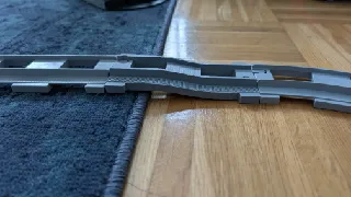 LEGO Duplo Train track: straight carpet step (+v2)