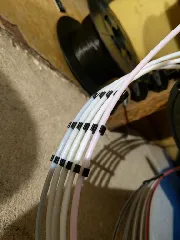 PTFE tube clip