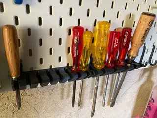 IKEA Skadis screwdriver holder / držák na šroubováky