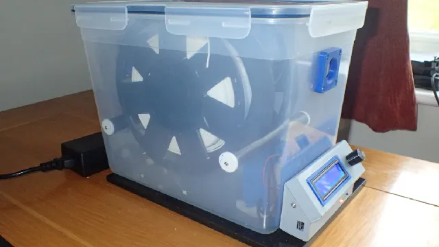 Make of Filament dry box - heated, ventilated, Arduino controlled by ...