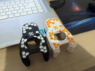 Mini stealthBurner Voron 0.2 Hex pattern face