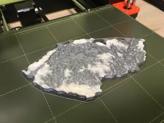 The Czech Republic 3D terrain model