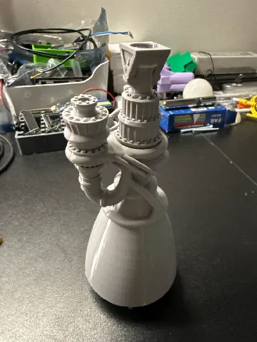 SpaceX Raptor Engine by HollaDaywalker | Download free STL model ...