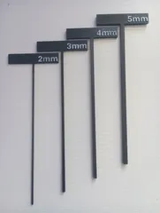 T-Spacer Set for Book Binding | 2–10mm