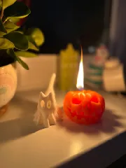 A Trio of Halloween Ghost Cats