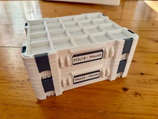Gridfinity Storage Box by Pred (now parametric)