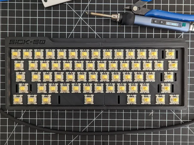 Make of Mechanical Keyboard - SiCK-60 (60%) by JayWms | Download free ...