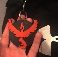 Team Valor Keyring
