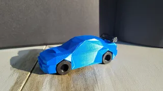 Low-Poly Subaru Impreza 22b STI