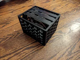 Stackable hard drive storage