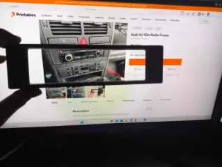 Audi A2 1Din Radio Frame