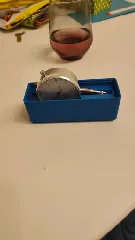 gridfinity bin for dial indicator (52/58mm) with flat caseback