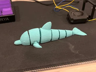 Cute Articulated Dolphin