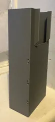 Bambu lab x1c rear poop bucket - including Fusion 360 file for easy modification