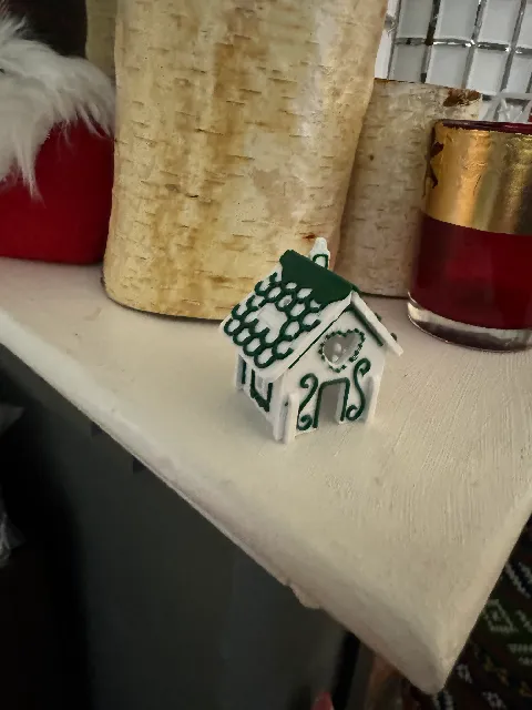 Gingerbread House Kit Card