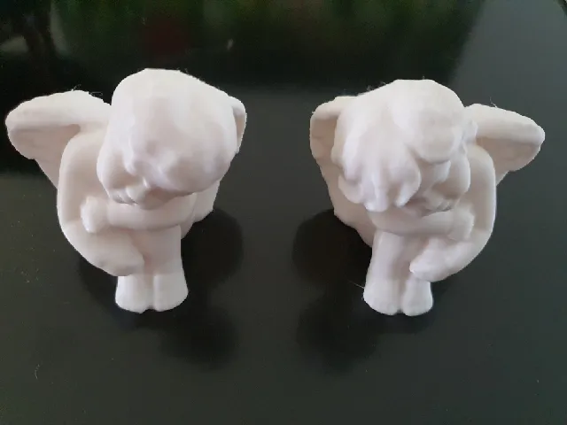 Make of Angel Boy and Girl in harmony by Blaze3D | Download free STL ...