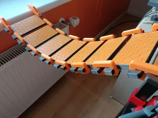 cat walking bridge - honeycomb plate remix